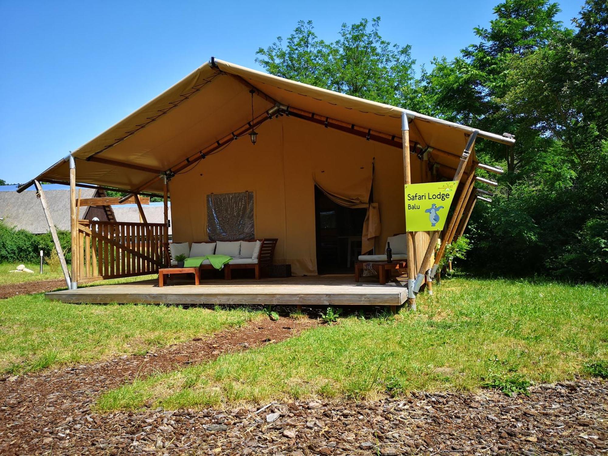 Eurocamp Spreewaldtor Hotell Gross Leuthen Rum bild